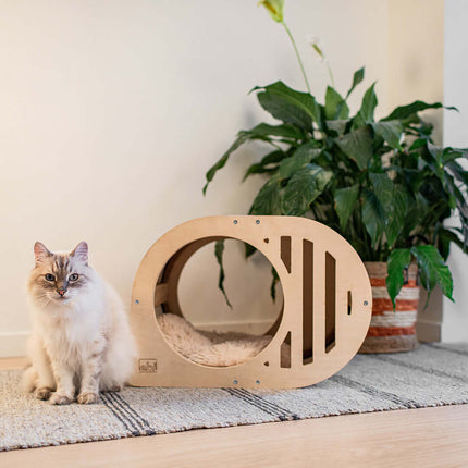 AnimalstoreXL Ebi Tara Kattenmand 56x38x39cm Bruin