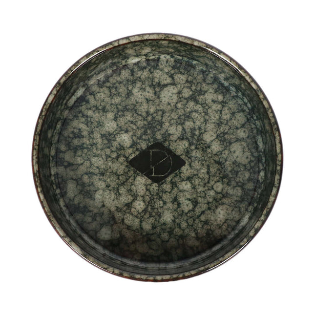 AnimalstoreXL D&D Home Jasper Kat Eet- en Drinkkom 200ml 13,5x13,5x3,5cm Groen