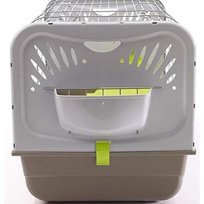 Savic Konijnenkooi Ambiente Zw. W.Grijs 100cm - Caesar 3 Kd De Luxe Z.Grs 100cm