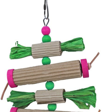 AnimalstoreXL Boon Bal Hout met Toffee en Koker Karton 35cm