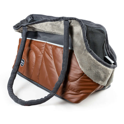 AnimalstoreXL Duvoplus Paris Pet Bag Chic 42x21x27cm Caramel