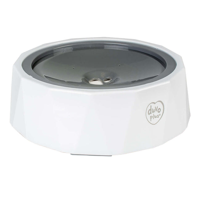 AnimalstoreXL Duvoplus Anti-Mors Drinkkom Poly 1200ml 22x22x7cm Wit/Grijs