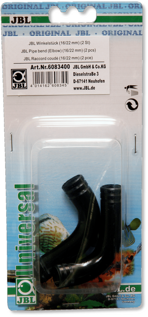 AnimalstoreXL Bocht 16/22mm 2 stuks