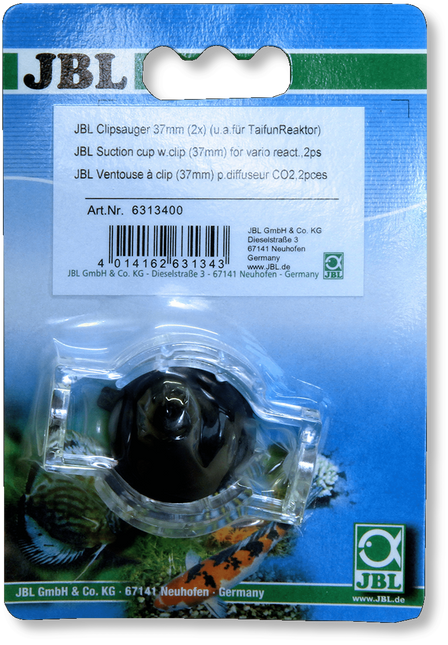 AnimalstoreXL Zuignap Met Klem 36mm 2 stuks