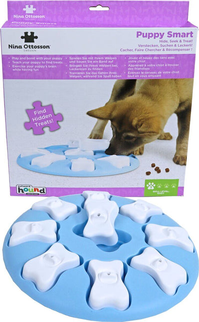 AnimalstoreXL Nina Ottosson Puppyspel Puppy Smart Blauw