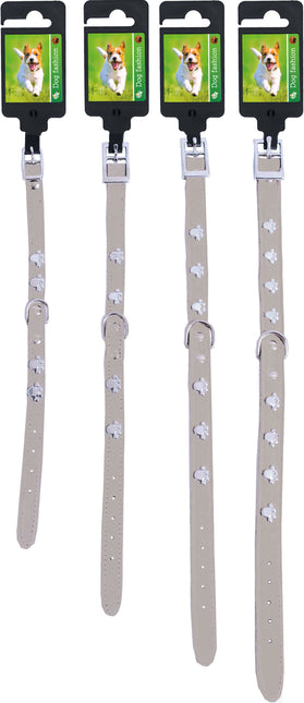 AnimalstoreXL Boon - Halsband Nubuck Pootjes Grijs