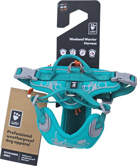 AnimalstoreXL Hurtta hondentuig Weekend Warrior licht groen