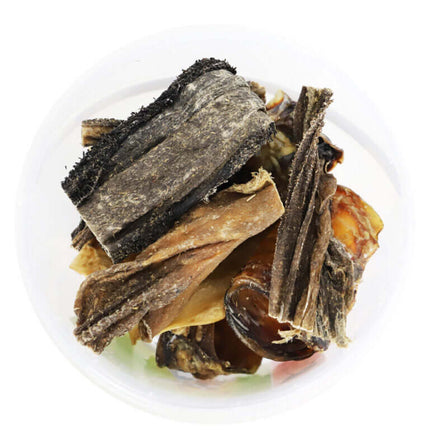 AnimalstorexL Snackmix Varken - Rund - Eend 500gr in Emmer