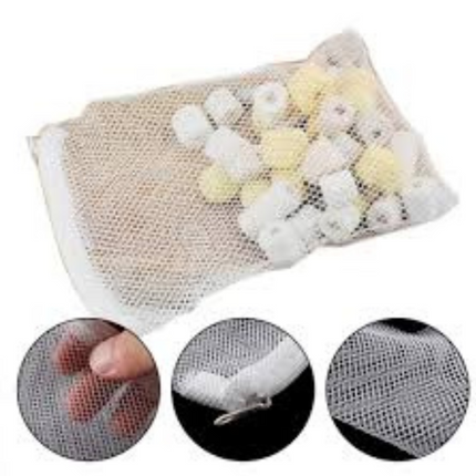 Aquarium Filter Media Bag/Net With Zipper 28x32cm
