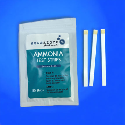 AnimalstoreXL AquastoreXL Ammonia NH3/NH4 teststrips 50 stuks