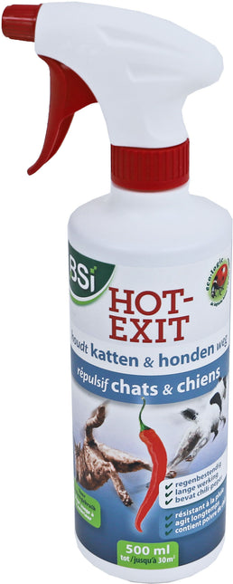 AnimalstoreXL BSI Hot Exit Outdoor Kat en Hond 500ml