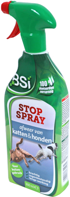 AnimalstoreXL BSI Stop Spray Outdoor Kat en Hond 800ml