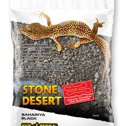 AnimalstoreXL Bahariya Zwarte Steen Woestijn 5kg