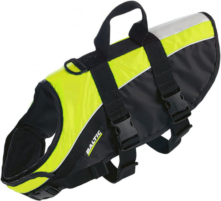 AnimalstoreXL Baltic Hondenzwemvest Mascot geel/zwart