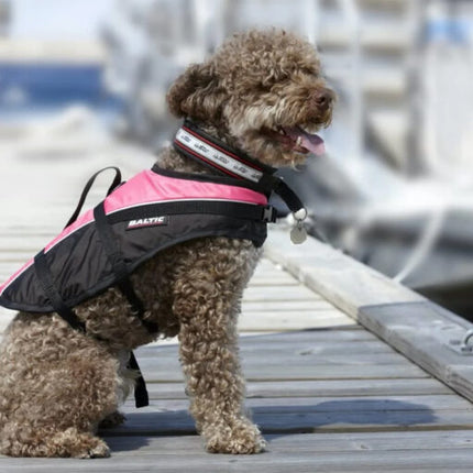 AnimalstoreXL Baltic hondenzwemvest Mascot roze/zwart