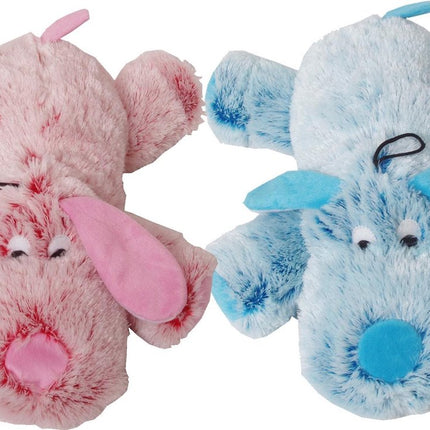 Bean Dog Plush Pink Blue 35cm
