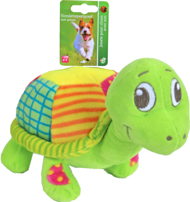 AnimalstoreXL Boon Schildpad Pluche met Piep 22cm