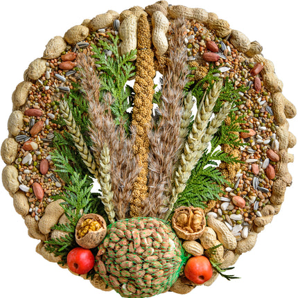 AnimalstoreXL Boon Voederkrans Pindanet met Decoratie 28cm