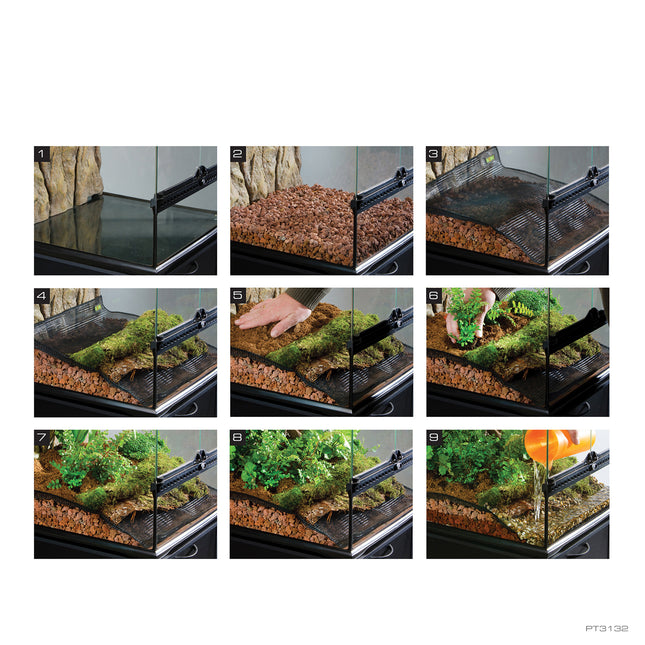 AnimalstoreXL Bio Drain Terrariumgaas, 45x45cm