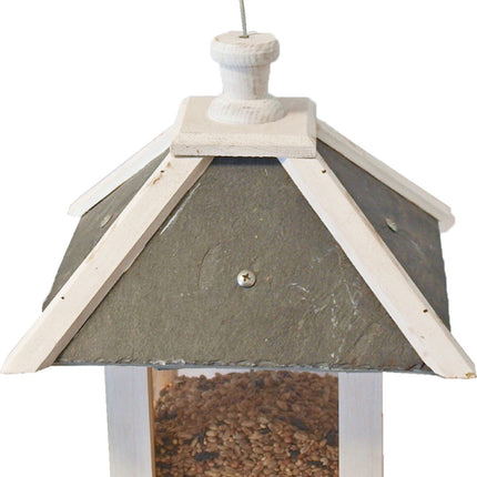 AnimalstoreXL Voedersilo Wit/Leist.Vierkant Hangb.30cm