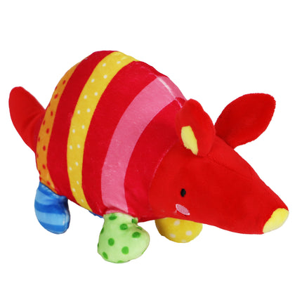 AnimalstoreXL Boon Gordeldier Pluche Multicolor met Piep 45cm