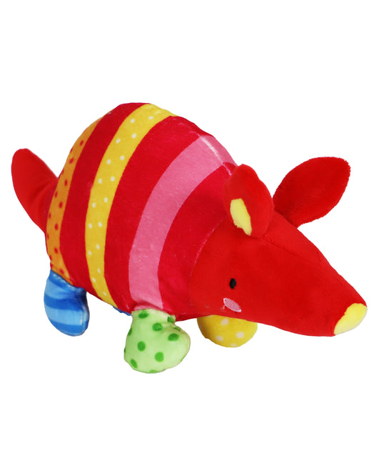 AnimalstoreXL Boon Gordeldier Pluche Multicolor met Piep 45cm