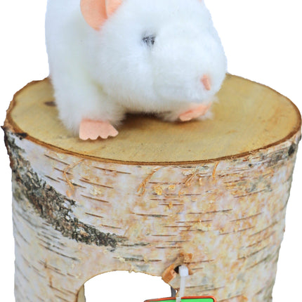 AnimalstoreXL Boon Berkenhuis Knaagdier Rond Medium 14cm