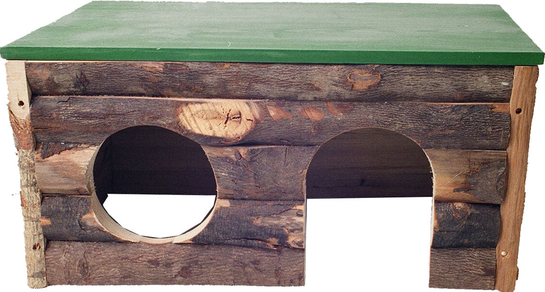 AnimalstoreXL Blokhut Hout Large