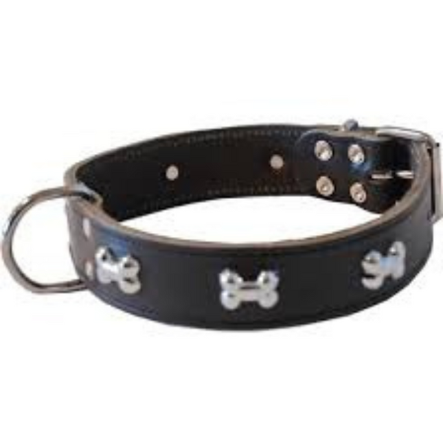 Boon Collar + Paws deco Dark Brown 30mm/50cm