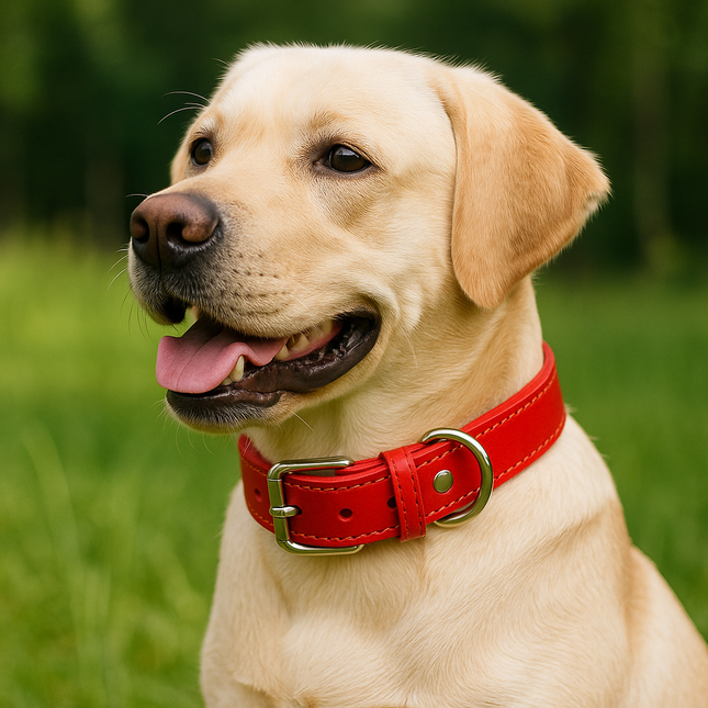 Boon Collar Red 22mm 55cm