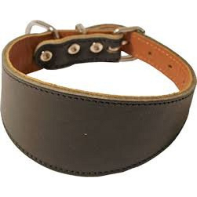 Boon Collar Whippet Lined Dark Brown