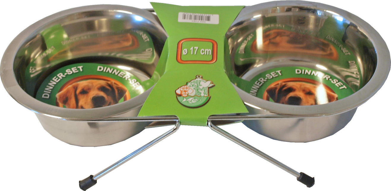 Boon Dinnerset met 2 RVS Bakken 10,5cm - 17cm - 21cm