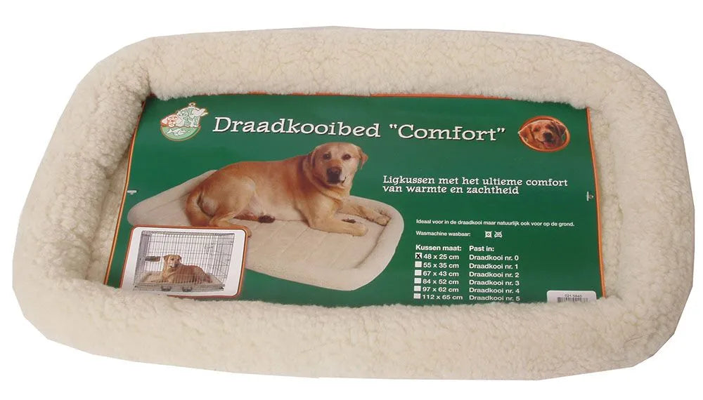 AnimalstoreXL Boon Draadkooibed Comfort Ivoor