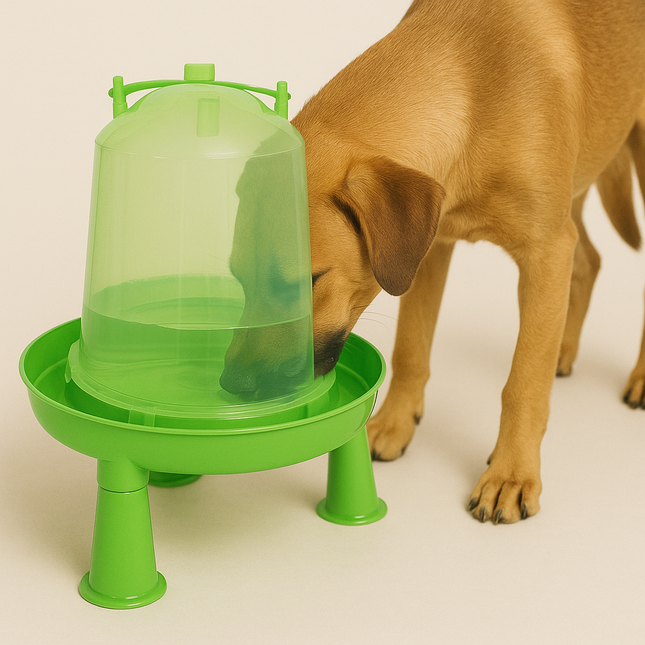 Boon Drinkfontein Bajonet Op Poot Groen 7 liter