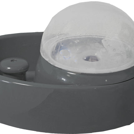 AnimalstoreXL Boon Drinkfontein Ellipse Antraciet 1.5 liter