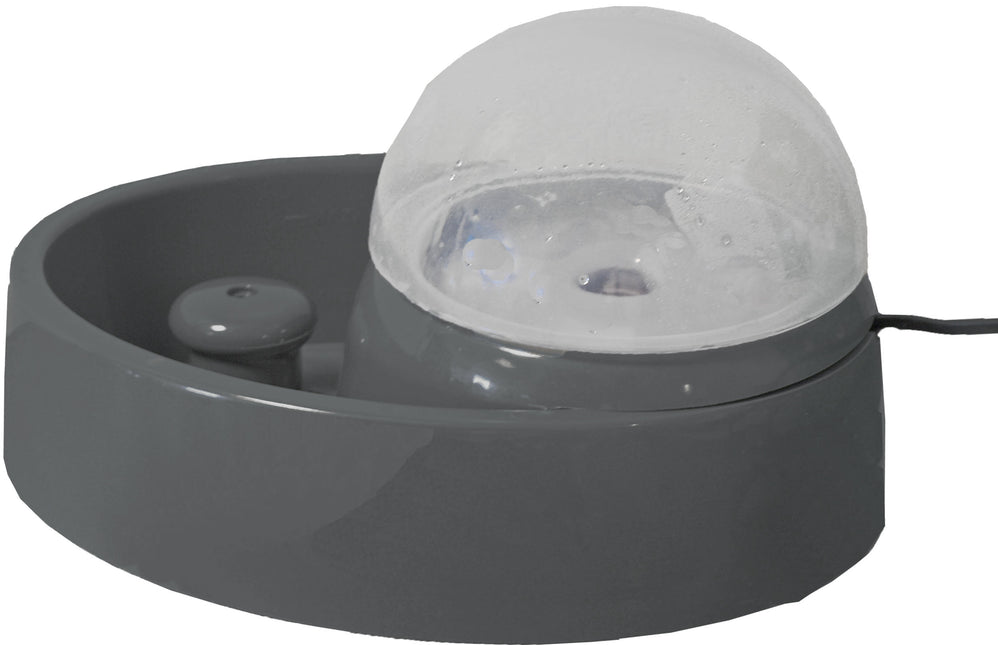 AnimalstoreXL Boon Drinkfontein Ellipse Antraciet 1.5 liter