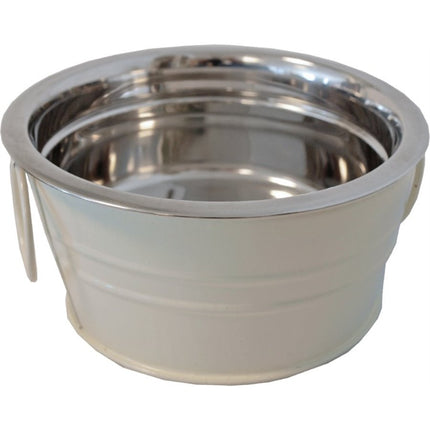 AnimalstoreXL Boon Eetbak RVS Metaal Hond Brocante Cr. 16cm