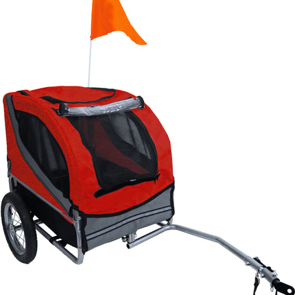 AnimalstoreXL Boon Fietskar Runner 1 Rood Grijs