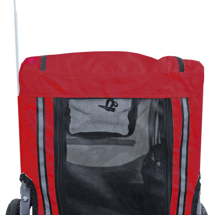 AnimalstoreXL Boon Fietskar Runner 1 Rood Grijs