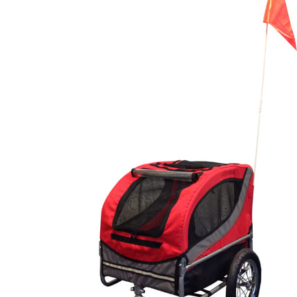 AnimalstoreXL Boon Fietskar Runner 1 Rood Grijs