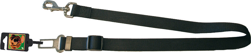 AnimalstoreXL Boon Vastclicklijn Nylon Zwart 25mm 60-75cm