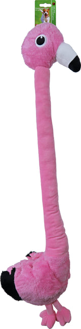 AnimalstoreXL Boon Flamingo Langnek XXL met Piep 85cm