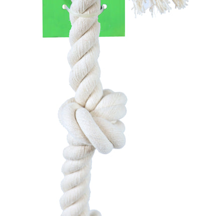 AnimalstoreXL Boon Floss Toy Wit 4 Knoop