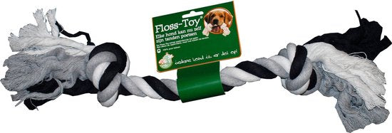 Boon Floss Toy Zwart Wit Gigant