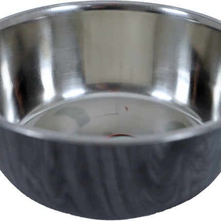 AnimalstoreXL Boon Eetbak Rvs Hond Deco Grijs 1890ml