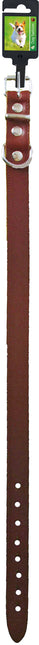 AnimalstoreXL Boon Halsband Middenbruin 25mm/70cm