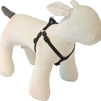 AnimalstoreXL Boon Tuig BH Nylon Zwart 10mm H25 B35