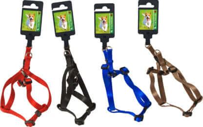 AnimalstoreXL Boon Tuig BH Nylon Blauw 10mm H25 B35