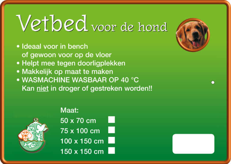 AnimalstoreXL Boon Vetbed Gebiesd Grijs met Poot 50x70cm