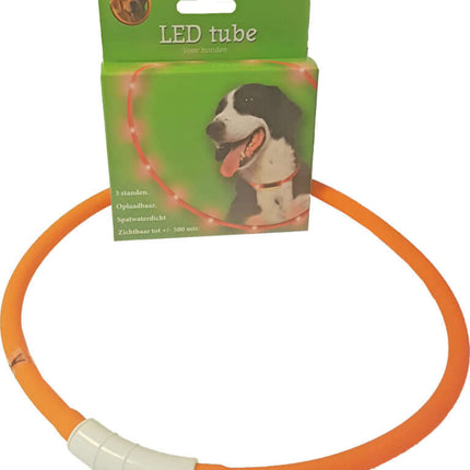 AnimalstoreXL Boon Ledtube Usb Oplb. Vrstb. Oranje 20-70cm